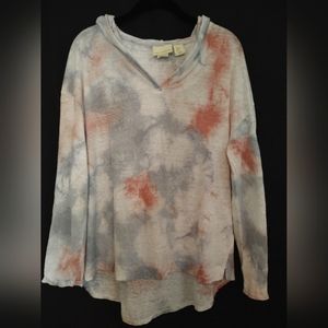 Cynthia Rowley 100% Linen Hoodie - Women's XLarge